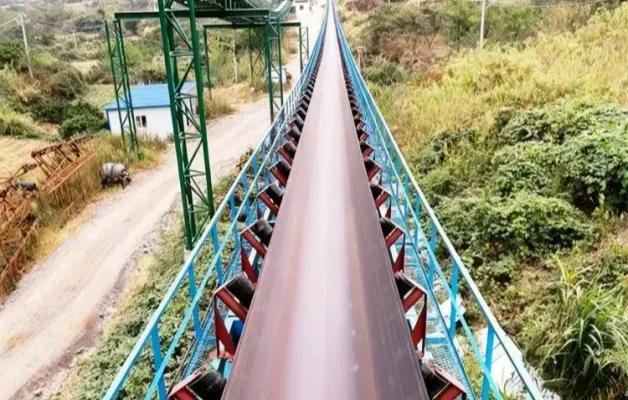 武穴市东南矿业砂石骨料长距离输送