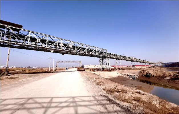 唐山国堂石灰输送管带机项目